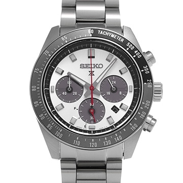 セイコー プロスペックス スピードタイマー SBDL095 シルバー/ブラック メンズ 時計 【中古】【wristwatch】