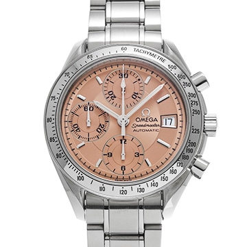 オメガ スピードマスター デイト 3513.60 サーモンピンク メンズ 時計 【中古】【wristwatch】