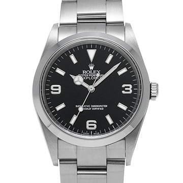 ロレックス エクスプローラー 114270 ブラック メンズ 時計 【中古】【wristwatch】