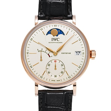 IWC ポートフィノ ハンドワインド ムーンフェイズ IW516409 シルバー メンズ 時計 【中古】【wristwatch】