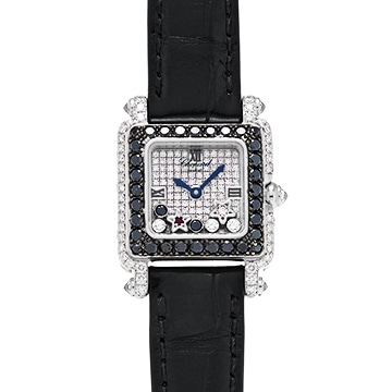 ショパール ハッピースポーツ 27/6852-50 ダイヤモンド レディース 時計 【中古】【wristwatch】