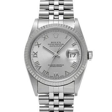 ロレックス デイトジャスト 16234 シルバー メンズ 時計 【中古】【wristwatch】