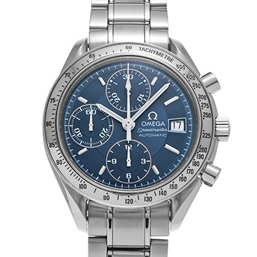 オメガ スピードマスター デイト 3513.80 ブルー メンズ 時計 【中古】【wristwatch】