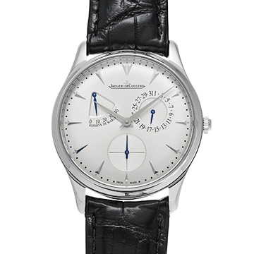 ジャガー ルクルト マスター ウルトラスリム リザーブ・ド・マルシェ Q1378420 シルバーグレー メンズ 時計 【中古】【wristwatch】