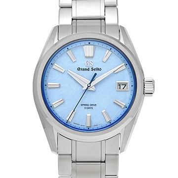 グランドセイコー エボリューション9コレクション スプリングドライブ AJHH SLGA017 雪白ブルー メンズ 時計 【中古】【wristwatch】