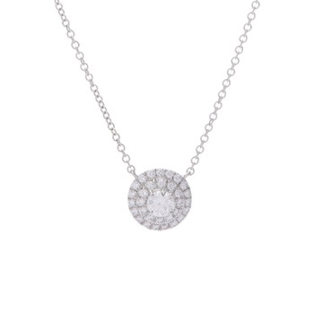 ティファニー ソレストネックレス シルバー Pt950プラチナ レディース ジュエリー 【中古】【jewelry】
