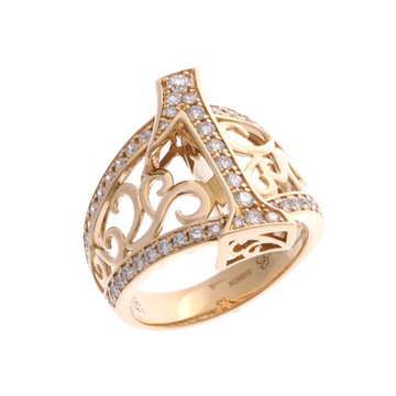 ノンブル No.1 リング ゴールド K18イエローゴールド YG レディース ジュエリー 【中古】【jewelry】