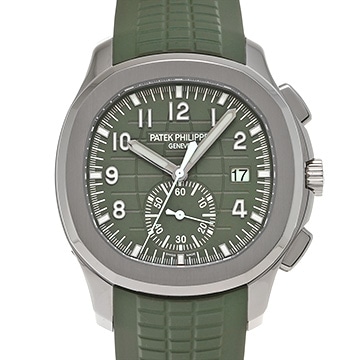 パテック フィリップ アクアノート クロノグラフ 5968G-010 カーキグリーン メンズ 時計 【中古】【wristwatch】