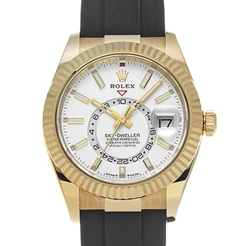 ロレックス スカイドゥエラー 336238 ホワイト メンズ 時計 【中古】【wristwatch】