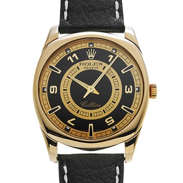 ロレックス チェリーニ ダナオス 4243/8 ブラック メンズ 時計 【中古】【wristwatch】