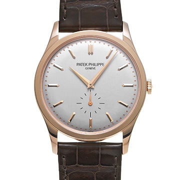 パテック フィリップ カラトラバ 5196R-001 シルバー メンズ 時計 【中古】【wristwatch】