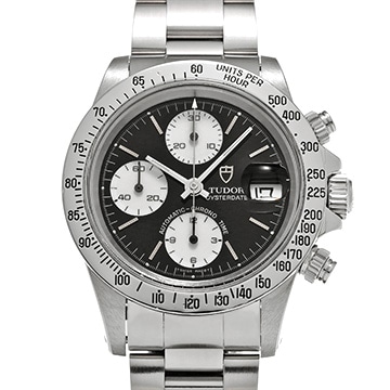 チューダー / チュードル クロノタイム ビッグ・ブロック 79180 ブラック/シルバー メンズ 時計 【中古】【wristwatch】