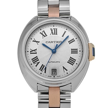 カルティエ クレ ドゥ カルティエ 35mm W2CL0003 シルバー ユニセックス 時計 【中古】【wristwatch】