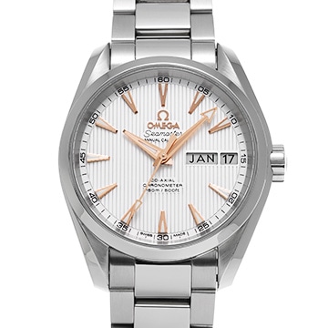 オメガ シーマスター アクアテラ アニュアルカレンダー 231.10.39.22.02.001 シルバー メンズ 時計 【中古】【wristwatch】