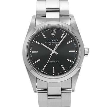 ロレックス エアキング 14000M ブラック メンズ 時計 【中古】【wristwatch】