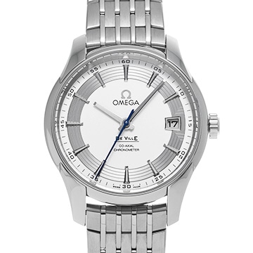 オメガ デ・ヴィル アワービジョン コーアクシャル 431.30.41.21.02.001 シルバー メンズ 時計 【中古】【wristwatch】