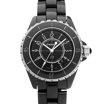 シャネル J12 33MM H0682 ブラック レディース 時計 【中古】【wristwatch】