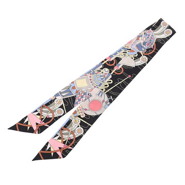 HERMES マルチカラー ツイリー HERMES エルメス シルクスカーフ ツイリー さあ色鉛筆を出して