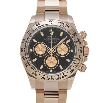 ロレックス コスモグラフ デイトナ 116505 ブラック/ピンク メンズ 時計 【中古】【wristwatch】