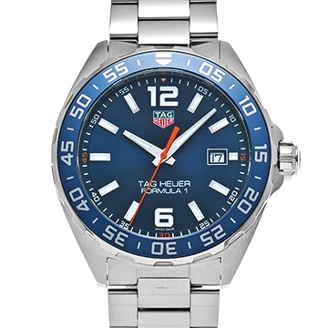 タグ ホイヤー フォーミュラ1 クォーツ WAZ1010.BA0842 ブルー メンズ 時計 【中古】【wristwatch】