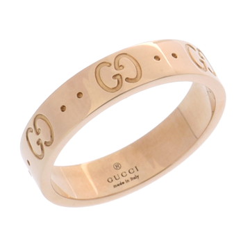 グッチ アイコンリング #11 ゴールド K18イエローゴールド YG レディース ジュエリー 【中古】【jewelry】