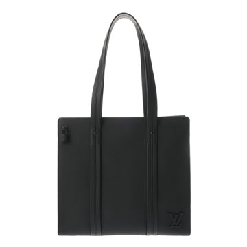 ルイ ヴィトン LVアエログラム テイクオフ トート ノワール M57308 グレインドカーフレザー メンズ バッグ 【中古】【bag】