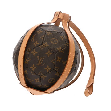 ルイ ヴィトン モノグラム サッカーボール 1998年 フランス W杯記念 限定3000個 ブラウン M99054 モノグラムキャンバス/レザー レディース 【中古】【other】