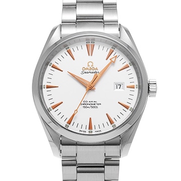 オメガ シーマスター アクアテラ コーアクシャル ビッグサイズ 2502.34 シルバー メンズ 時計 【中古】【wristwatch】