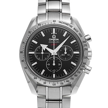 オメガ スピードマスター ブロードアロー 1957 コーアクシャル 321.10.42.50.01.001 ブラック メンズ 時計 【中古】【wristwatch】
