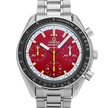 オメガ スピードマスター レーシング ミハエル・シューマッハ 3510.61 レッド メンズ 時計 【中古】【wristwatch】
