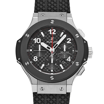 ウブロ ビッグバン スチール セラミック 301.SB.131.RX ブラックカーボン メンズ 時計 【中古】【wristwatch】