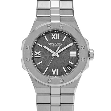 ショパール アルパイン イーグル ラージ 298600-3002 グレー メンズ 時計 【中古】【wristwatch】