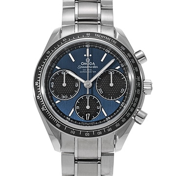 オメガ スピードマスター レーシング コーアクシャル 326.30.40.50.03.001 ブルー/ブラック メンズ 時計 【中古】【wristwatch】