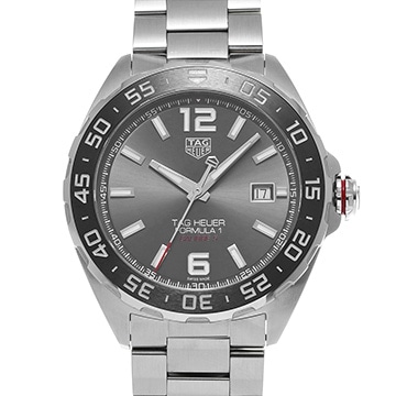 タグ ホイヤー フォーミュラ1 キャリバー5 WAZ2011.BA0842 グレー メンズ 時計 【中古】【wristwatch】