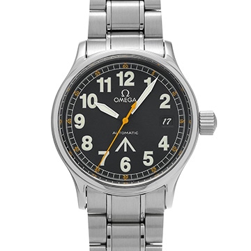 オメガ ダイナミック ブロードアロー 丸井限定 5202.51 ブラック メンズ 時計 【中古】【wristwatch】
