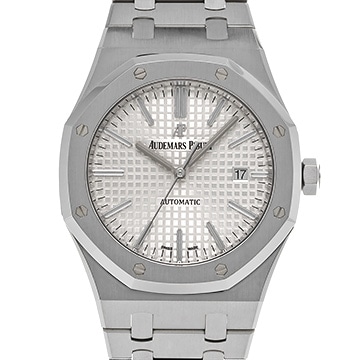 オーデマ ピゲ ロイヤルオーク 15400ST.OO.1220ST.02 シルバー メンズ 時計 【中古】【wristwatch】