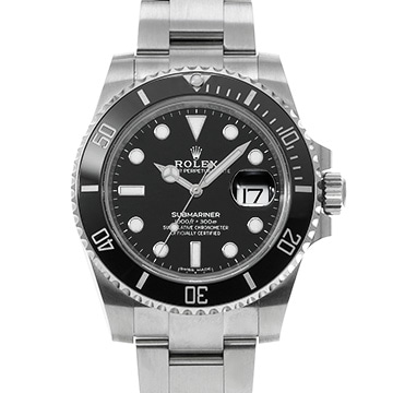ロレックス サブマリーナ デイト 116610LN ブラック メンズ 時計 【中古】【wristwatch】