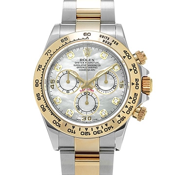 ロレックス コスモグラフ デイトナ 116503NG ホワイトシェル/ダイヤモンド メンズ 時計 【中古】【wristwatch】