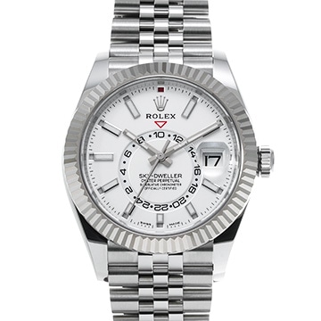 ロレックス スカイドゥエラー 326934 ホワイト メンズ 時計 【中古】【wristwatch】