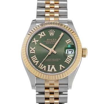ロレックス デイトジャスト 31 278273 オリーブグリーン/ダイヤモンド ユニセックス 時計 【新品】【wristwatch】