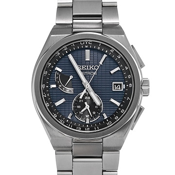 セイコー アストロン ネクスター SBXY065 ブルー/ブラック メンズ 時計 【中古】【wristwatch】