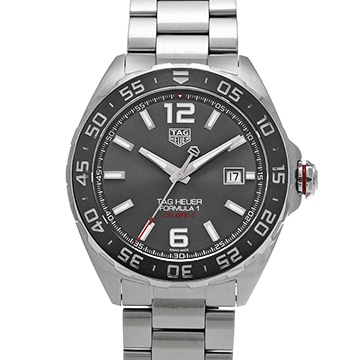 タグ ホイヤー フォーミュラ1 キャリバー5 WAZ2011.BA0842 グレー メンズ 時計 【中古】【wristwatch】