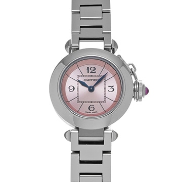 カルティエ ミスパシャ W3140008 ピンク レディース 時計 【中古】【wristwatch】