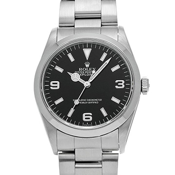 ロレックス エクスプローラー 14270 ブラック メンズ 時計 【中古】【wristwatch】