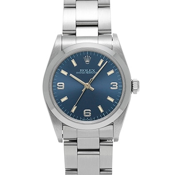 ロレックス オイスターパーペチュアル 67480 ブルー ユニセックス 時計 【中古】【wristwatch】