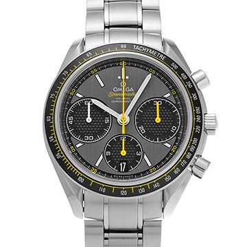 オメガ スピードマスター レーシング コーアクシャル 326.30.40.50.06.001 グレー/ブラック メンズ 時計 【中古】【wristwatch】