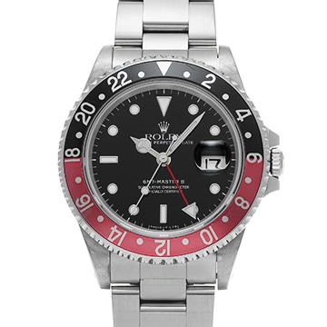 ロレックス GMTマスターII 16710 ブラック メンズ 時計 【中古】【wristwatch】