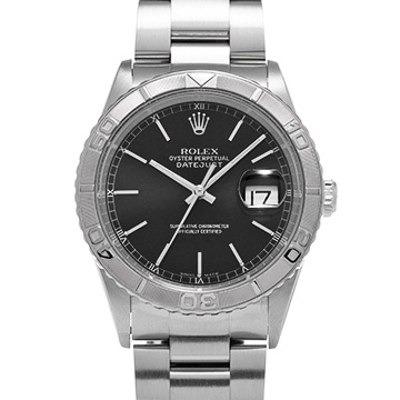 ロレックス デイトジャスト サンダーバード 16264 ブラック メンズ 時計 【中古】【wristwatch】