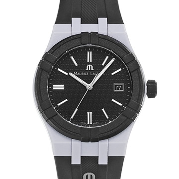 モーリス ラクロア アイコン #タイド スペシャルエディション FIBA 3×3 AI2008-20YZ0-200-0 ブラック メンズ 時計 【中古】【wristwatch】