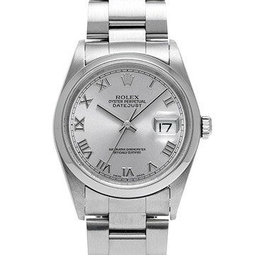 ロレックス デイトジャスト 16200 シルバー メンズ 時計 【中古】【wristwatch】